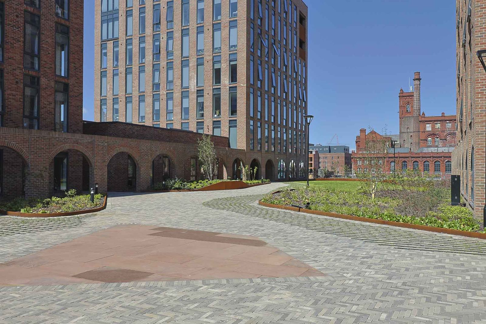 One Baltic Square courtyard, Liverpool